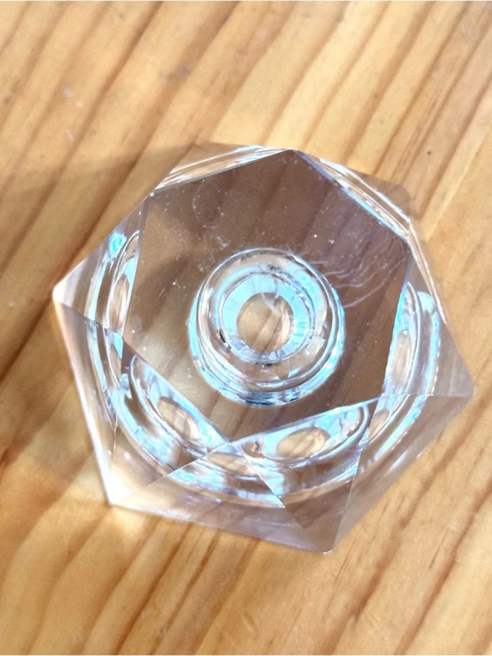 Vintage mcm faceted